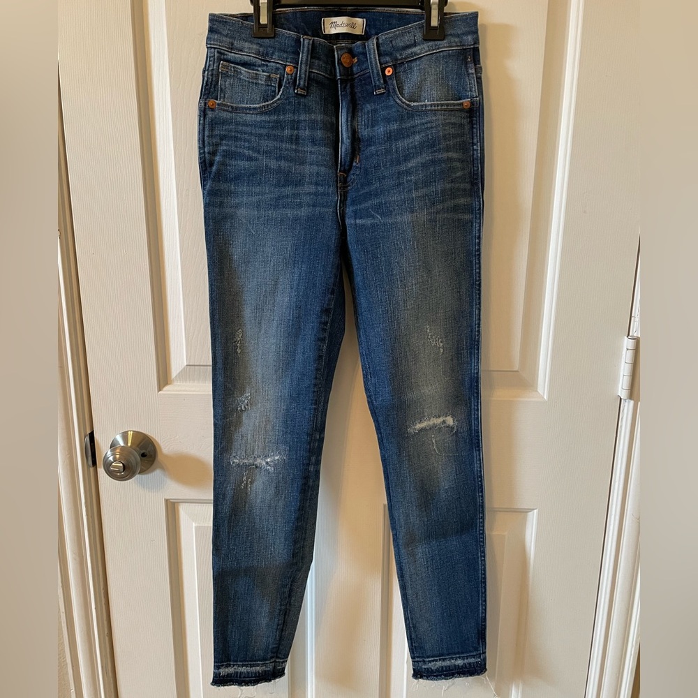 Madewell 9” High-Rise Skinny jeans